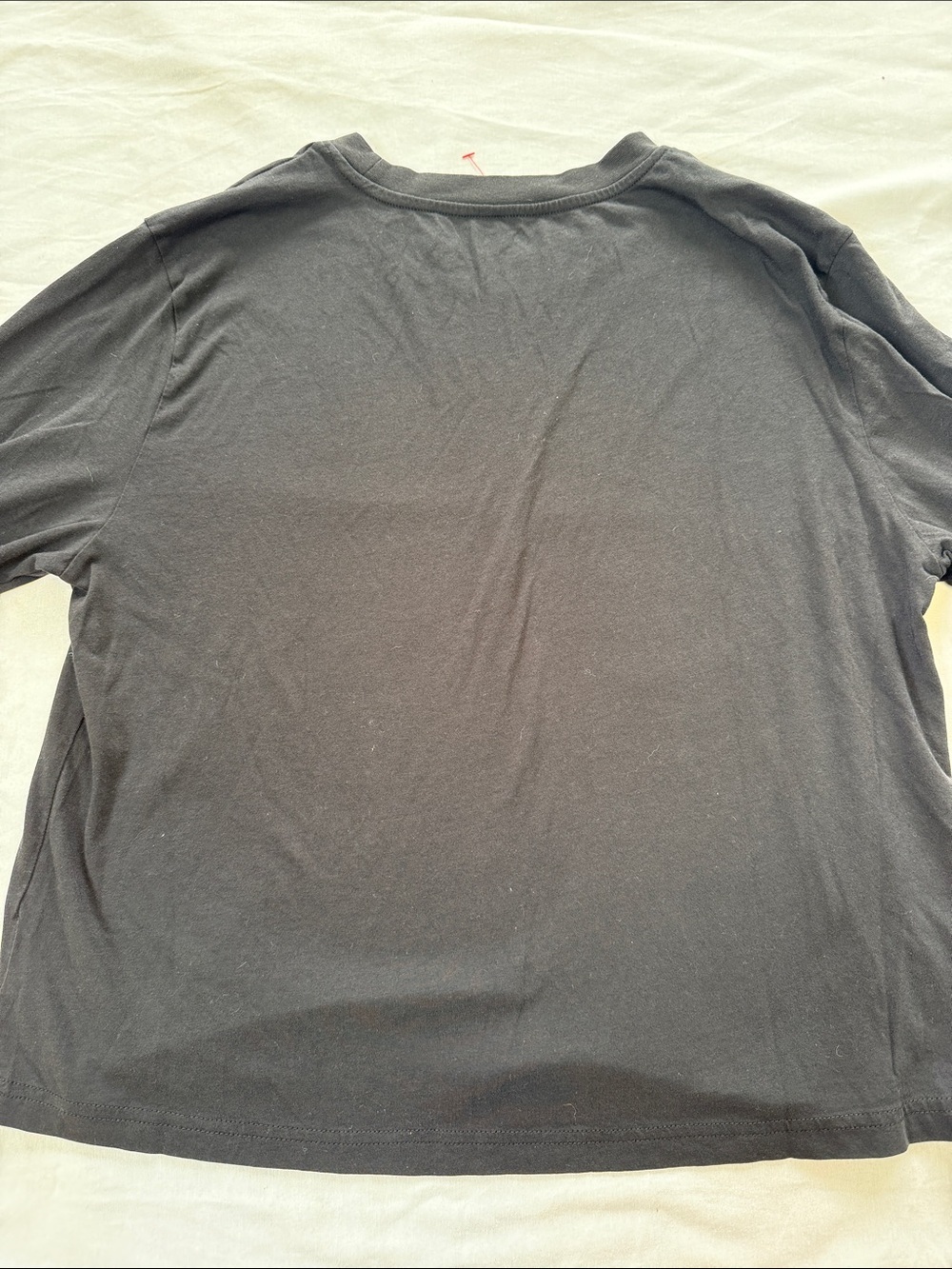 Quince Black Long-Sleeve Crewneck Tee for women - Picture 5 of 5